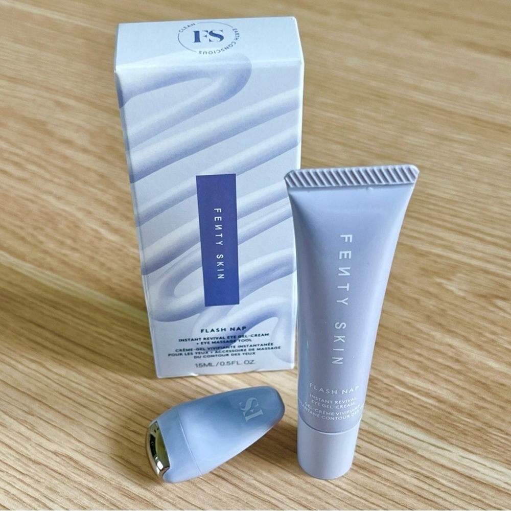 NEW IN BOX! Fenty Skin Flash Nap Instant Revival Priming Eye Gel Cream - 15 ml